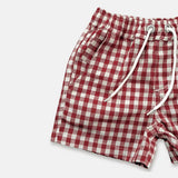 Love Henry - Baby Boys Sonny Short - Red Check