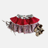 Love Henry - Baby Girls Frilly Pilcher Skirt - Festive Floral