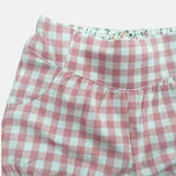 Love Henry - Baby Girls Lucy Shorts - Pink Check