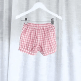 Love Henry - Baby Girls Lucy Shorts - Pink Check