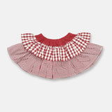 Love Henry - Baby Girls Frilly Pilcher Skirt - Red Checks