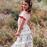 Love Henry - Girls Maggie Skirt - Fairyfloss Floral