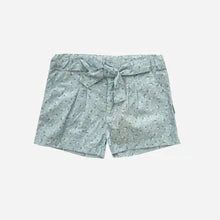 Love Henry - Girls - Tie Waste Shorts - Pansy Blue