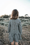 Love Henry - Girls Frankie Dress - Black Check