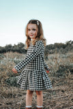 Love Henry - Girls Frankie Dress - Black Check