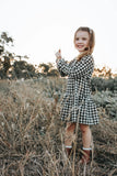 Love Henry - Girls Frankie Dress - Black Check