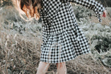 Love Henry - Girls Frankie Dress - Black Check