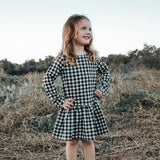 Love Henry - Girls Frankie Dress - Black Check