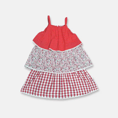 Love Henry - Girls Sadie Dress - Festive Floral