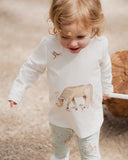 Bebe - WINNIE PONY ORGANIC LS TEE