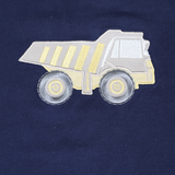 Korango - Truck Applique Tee  Navy