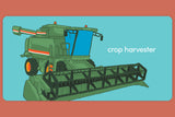 George The Farmer - Machinery on the Farm Board Book