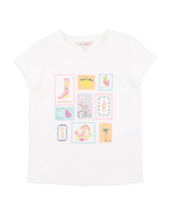 Fox & Finch - SUMMER VACAY HOLIDAY STAMP TEE