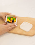 MontiiCo - Silicone Snack Tub - Cream