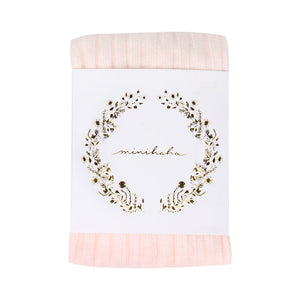 Minihaha - PALE PINK PLAIN RIB TIGHTS