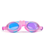 Bling2O - Classic Bubble-gum Blue Swim Goggles