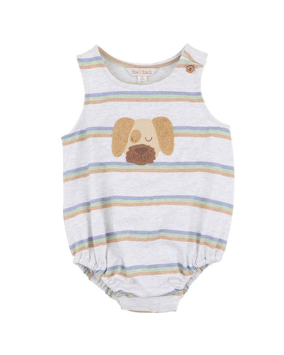 Fox & Finch - WILDLINGS STRIPE DOG BODYSUIT