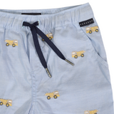 Korango - Embroidered Truck Chambray Short Light