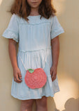 Acorn Kids - Peach Straw Bag