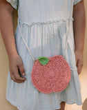 Acorn Kids - Peach Straw Bag