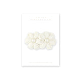 Little Marshmallow - Dahlia - Pearl White