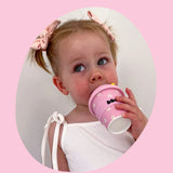 BBcino - Baby Cups - Daisy Baby in Pink (120ml)