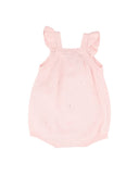 Bebe - ORGANIC PINK BOBBLE KNIT BODYSUIT