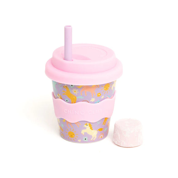 Chino Club - Purple Unicorn Babychino Cup 4oz