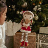 Little Dutch - Christmas Doll Rosa - 35cm