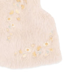 Bebe - WINNIE EMB. FAUX FUR VEST 3-7 YRS