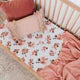 Snuggle Hunny - Fitted Jersey Cot Sheet - Rosebud