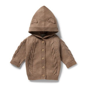 Wilson & Frenchy - Coco Speckle Organic Knitted Cable Jacket