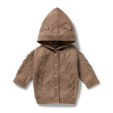 Wilson & Frenchy - Coco Speckle Organic Knitted Cable Jacket