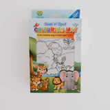 Nourish By Nature - Silicone Colouring Mat - Seek N Spot Animal Design