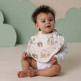 Snuggle Hunny - Diggers & Tractors Snuggle Bib