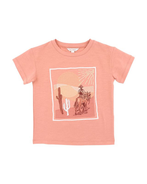 Fox & Finch - ABSTRACT OASIS DESERT HORSE TEE