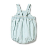 Wilson & Frenchy - Ditsy Daisy Organic Denim Bodysuit