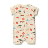 Wilson & Frenchy - Deck the Halls Organic Rib Boyleg Zipsuit