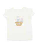 Bebe - BONNIE ORGANIC FLOWER TEE