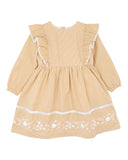 Bebe - WINNIE EMB. GINGHAM DRESS 3-7 YRS