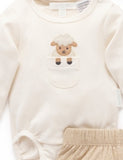 Purebaby - 3 Piece Gift Set - Mushroom Melange