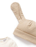 Purebaby - 3 Piece Gift Set - Mushroom Melange