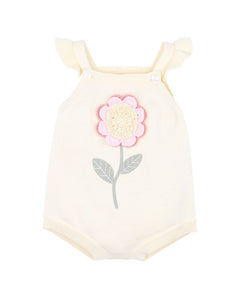 Fox & Finch - Palm  Cove Crochet Flower Knitted Bodysuit