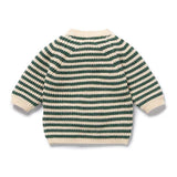 Wilson & Frenchy - Clover Organic Knitted Stripe Kimono Cardigan