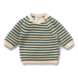 Wilson & Frenchy - Clover Organic Knitted Stripe Kimono Cardigan
