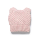 Wilson & Frenchy - Marshmellow Organic Knitted Bear Hat