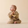 Wilson & Frenchy -Oat & Mulberry Organic Knitted Bauble Jumper