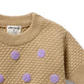 Wilson & Frenchy -Oat & Mulberry Organic Knitted Bauble Jumper