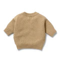 Wilson & Frenchy -Oat & Mulberry Organic Knitted Bauble Jumper
