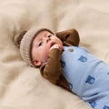 Wilson & Frenchy  - Sandstone Organic Knitted Hat